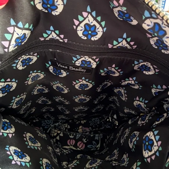 Vera Bradley Carson Mailbag Crossbody Handbag Purse In Ramble Retired - Picture 8 of 8